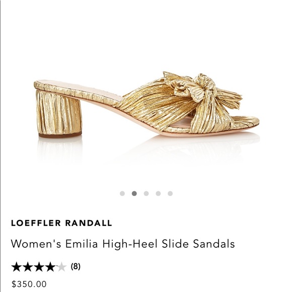 Loeffler Randall Shoes - Loeffler Randall Emilia gold 2” sandals